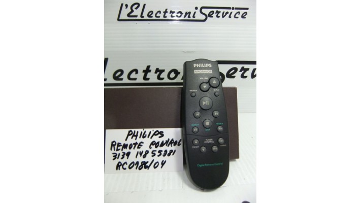 Philips 3139 148 55281 remote control